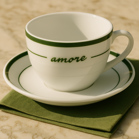 Amore Coffee Cups - Set of 6