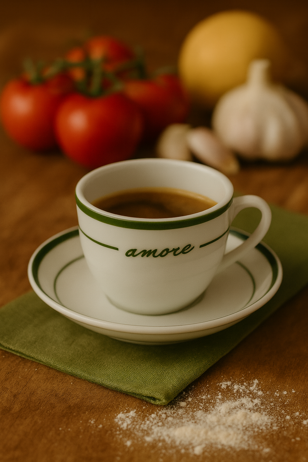 Amore Coffee Cups - Set of 6