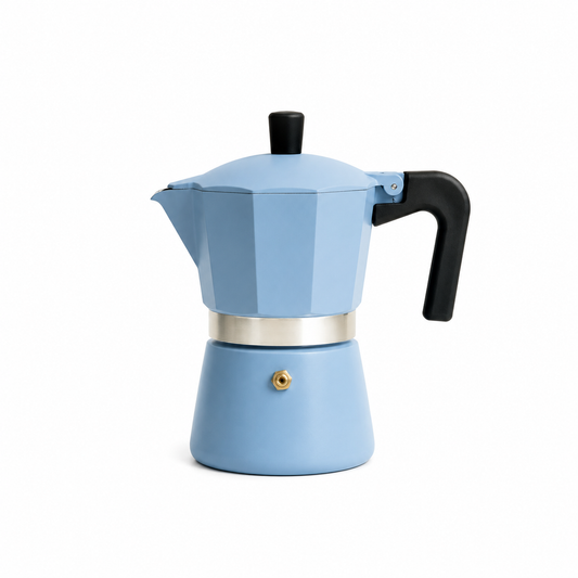 Espresso Percolator in Blue. Housewarming gifts Australia 