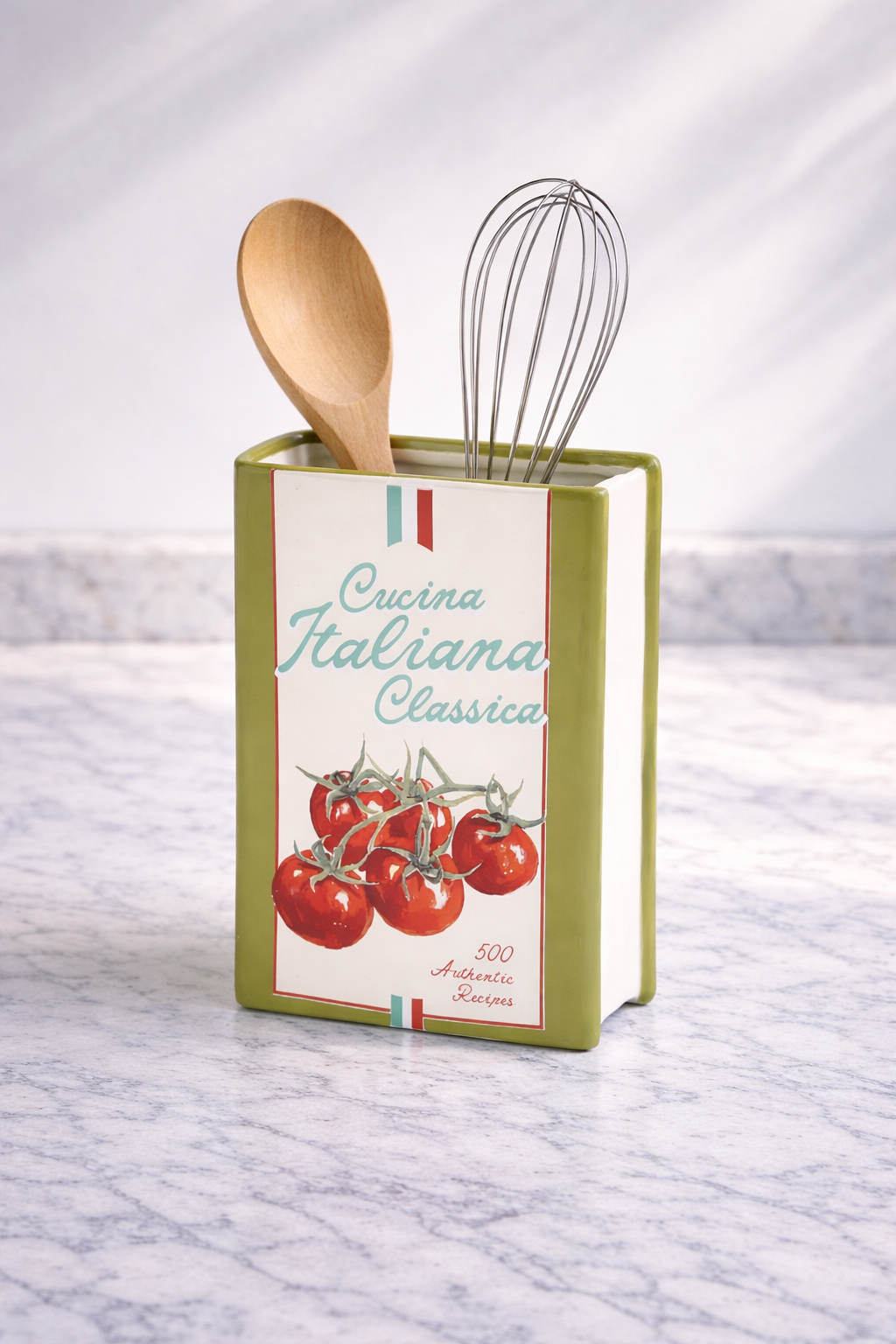 La Cucina Italiana Classica Ceramic Utensil Holder