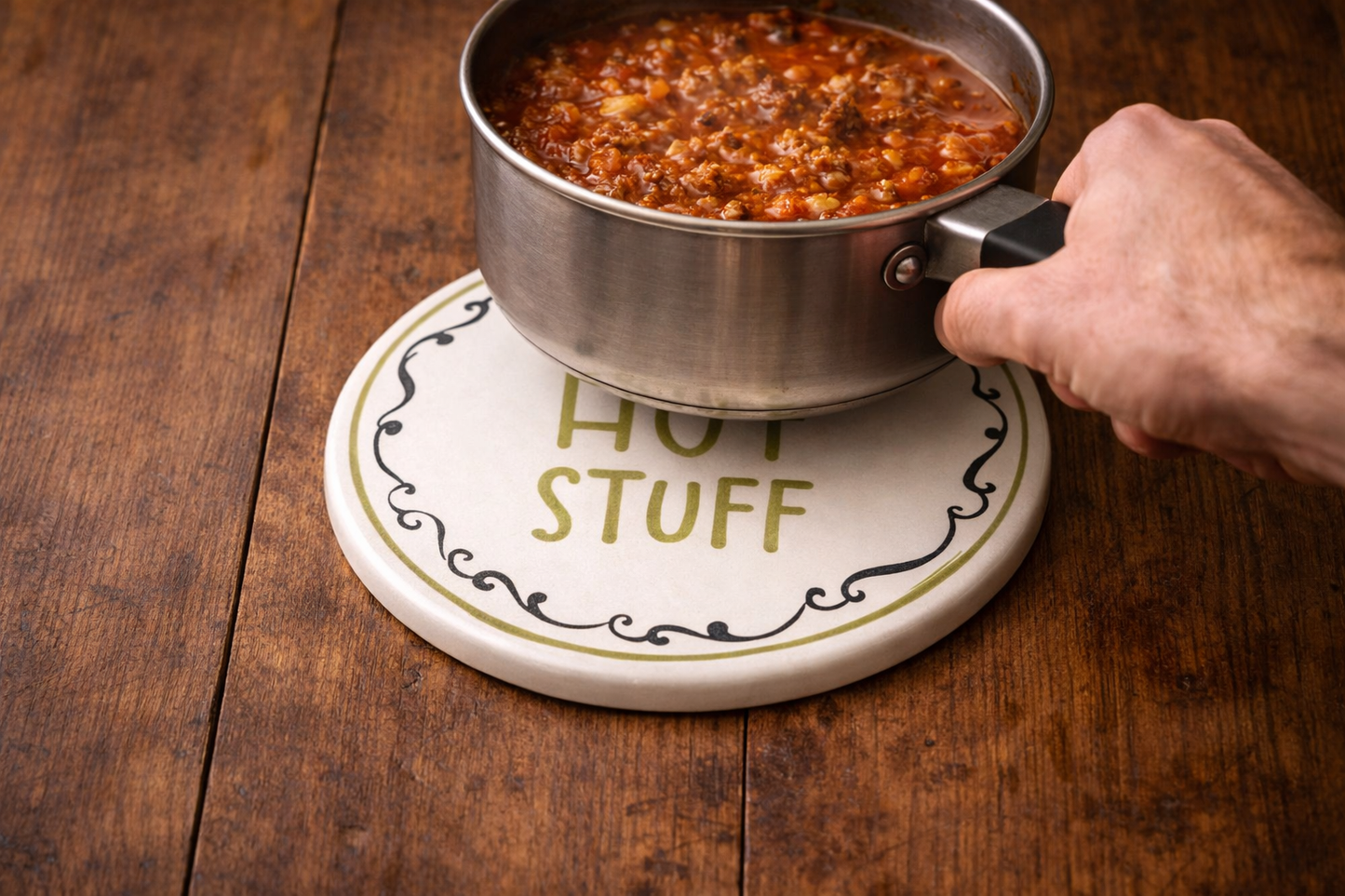 Hot Stuff Ceramic Trivet