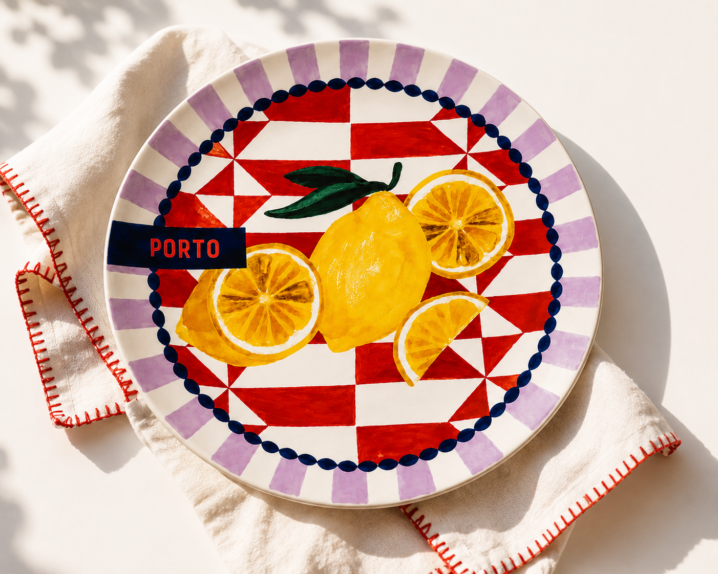 Ciao Limone Side Plate (sold invidually)