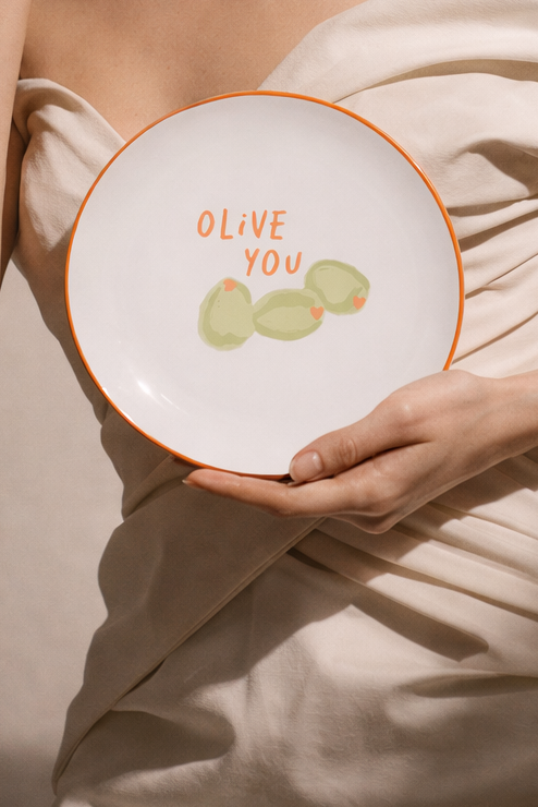Olive You Side Plate