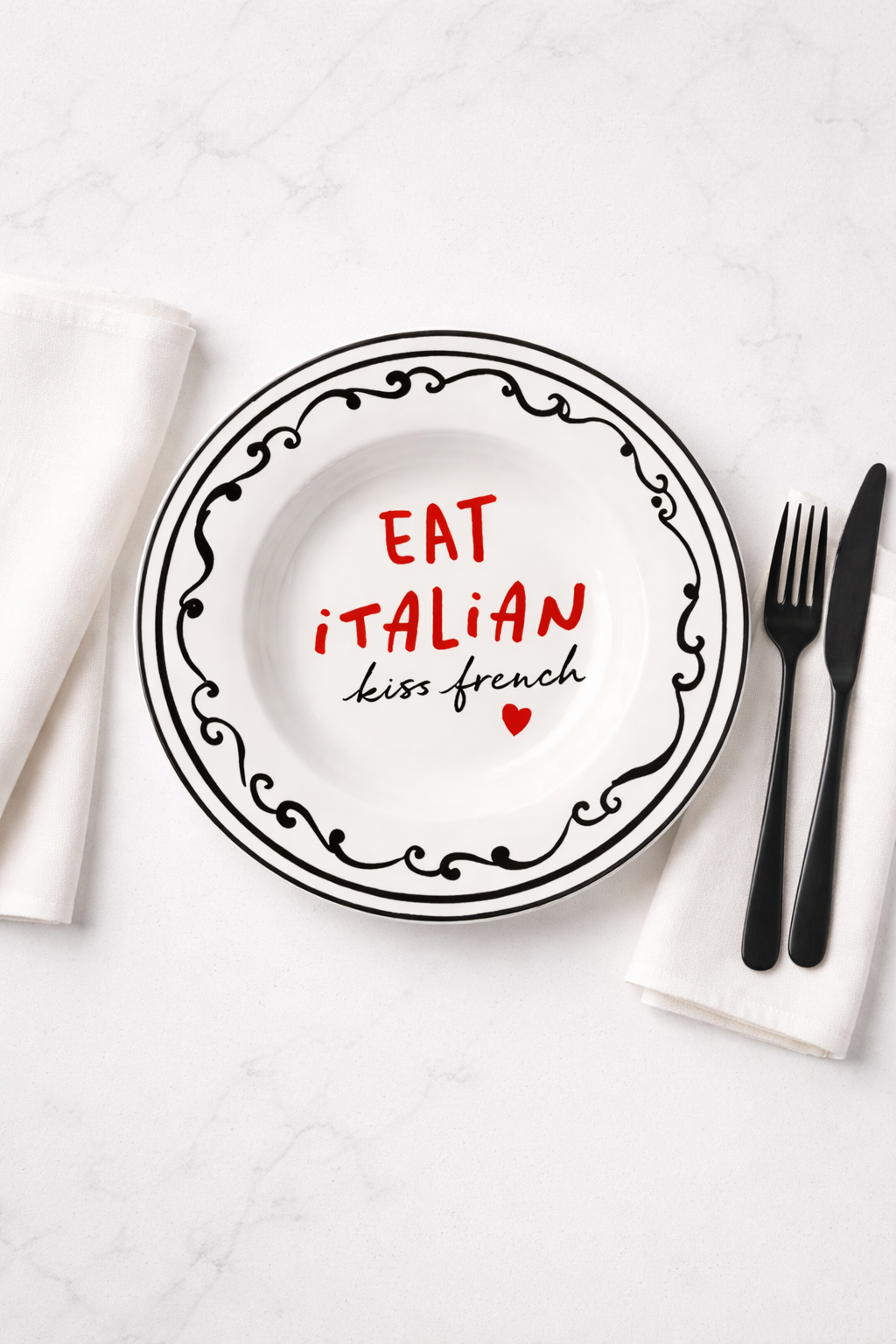 Dinner Bowl Eat Italian, French Dinner Bowl