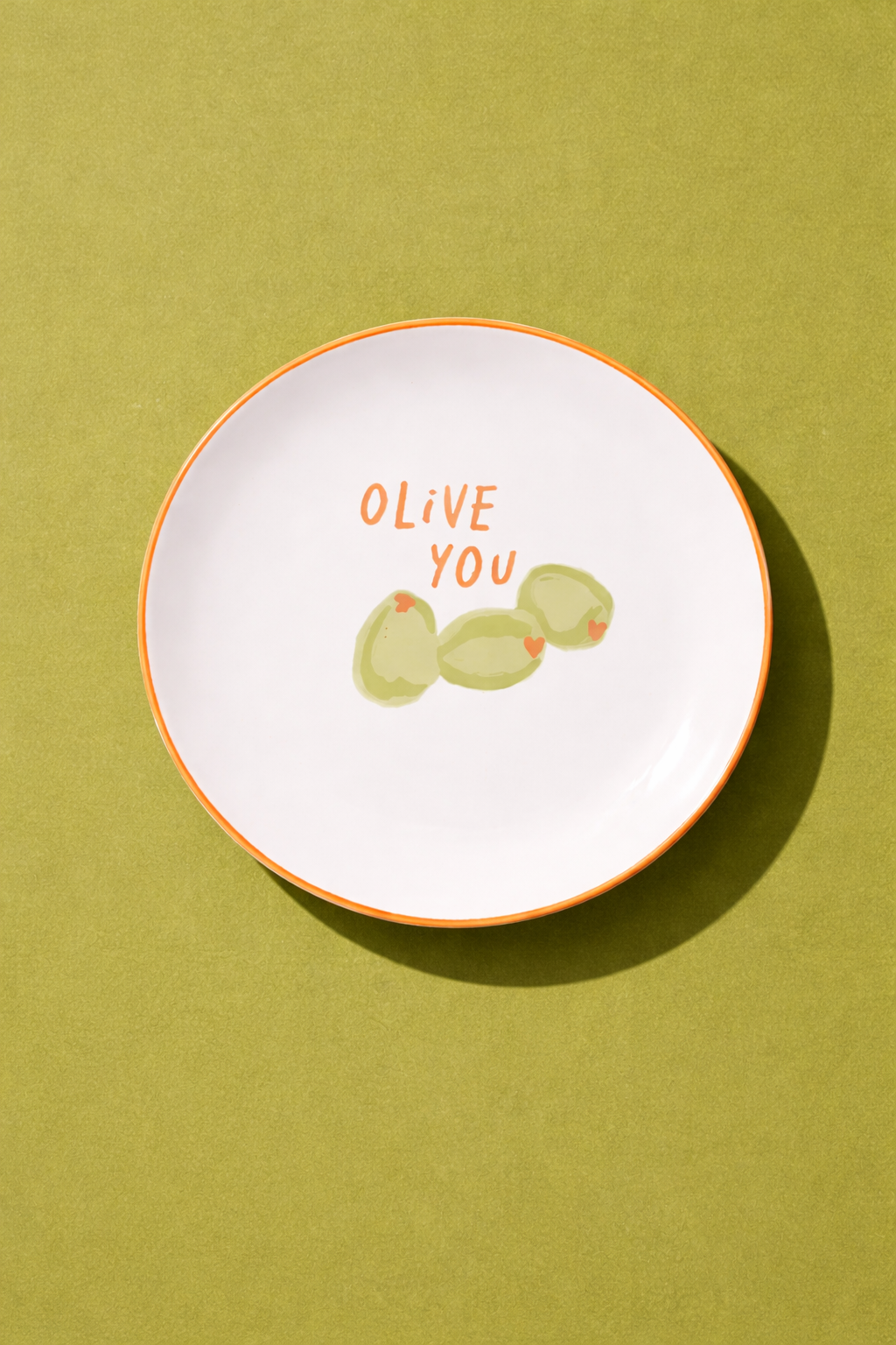 Cermaic Italian Side Plate Aperol Hour 