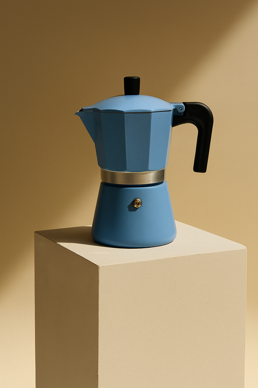 Espresso Maker 6 Cup - Blu
