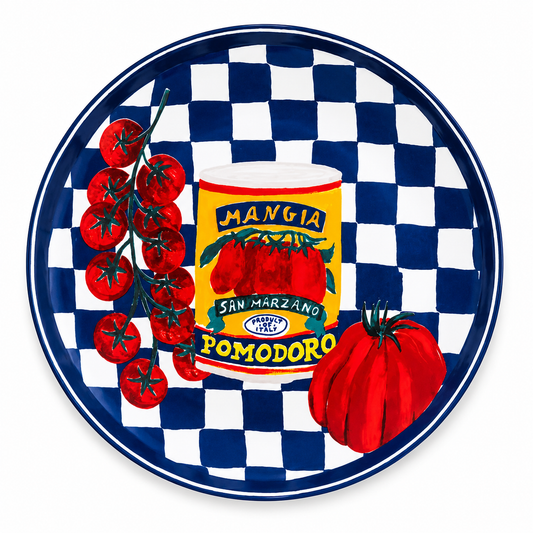 Nonna's Night Off Round Platter